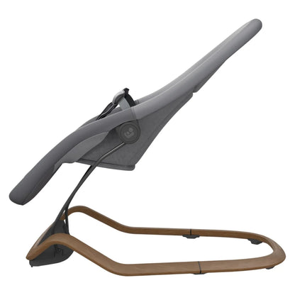 Mecedora gris MAXI COSI lateral, perfecta para el descanso del bebé