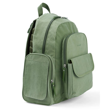 MOCHILA PAÑALERA LUNA VERDE SALVIA