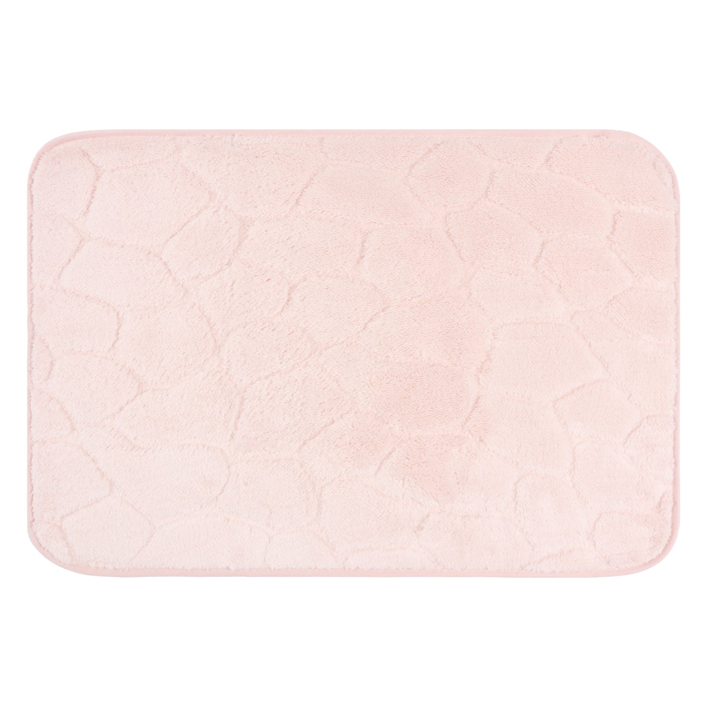 Set de Baño Modernhouse: Cortina 100% PEVA + Alfombra Rosa – 2 Pzs