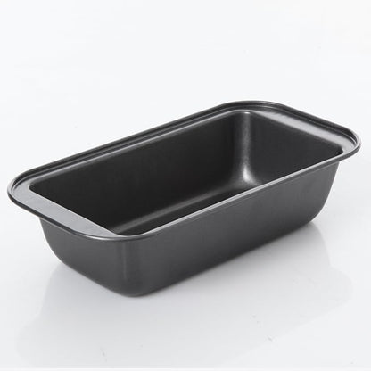 molde para hornear de silicón negro, vista lateral en cocina