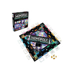 Juego de mesa Monopoly Dados y Tragos, vista superior del tablero y caja