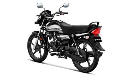 Motocicleta Eco Deluxe en color negro con diseño estilizado y detalles modernos, precio Honduras