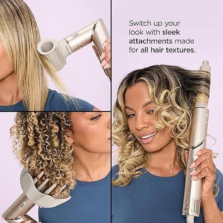 Multiestilizador Shark FlexStyle 4 en 1 con accesorios versátiles para todo tipo de cabello