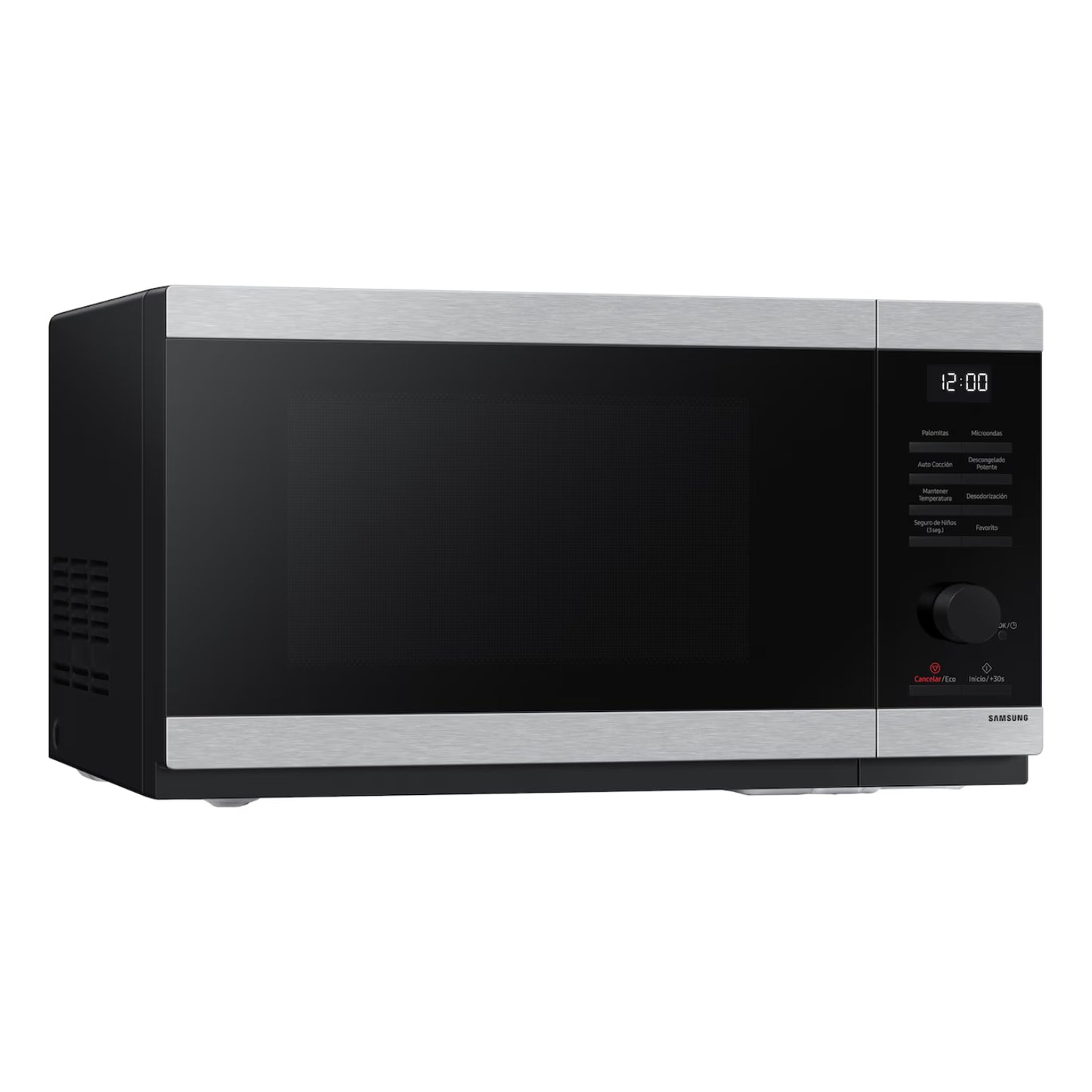 Microondas Digital Samsung 1.1 p³ Ceramic - Color Negro - MS32DG4504ATAX