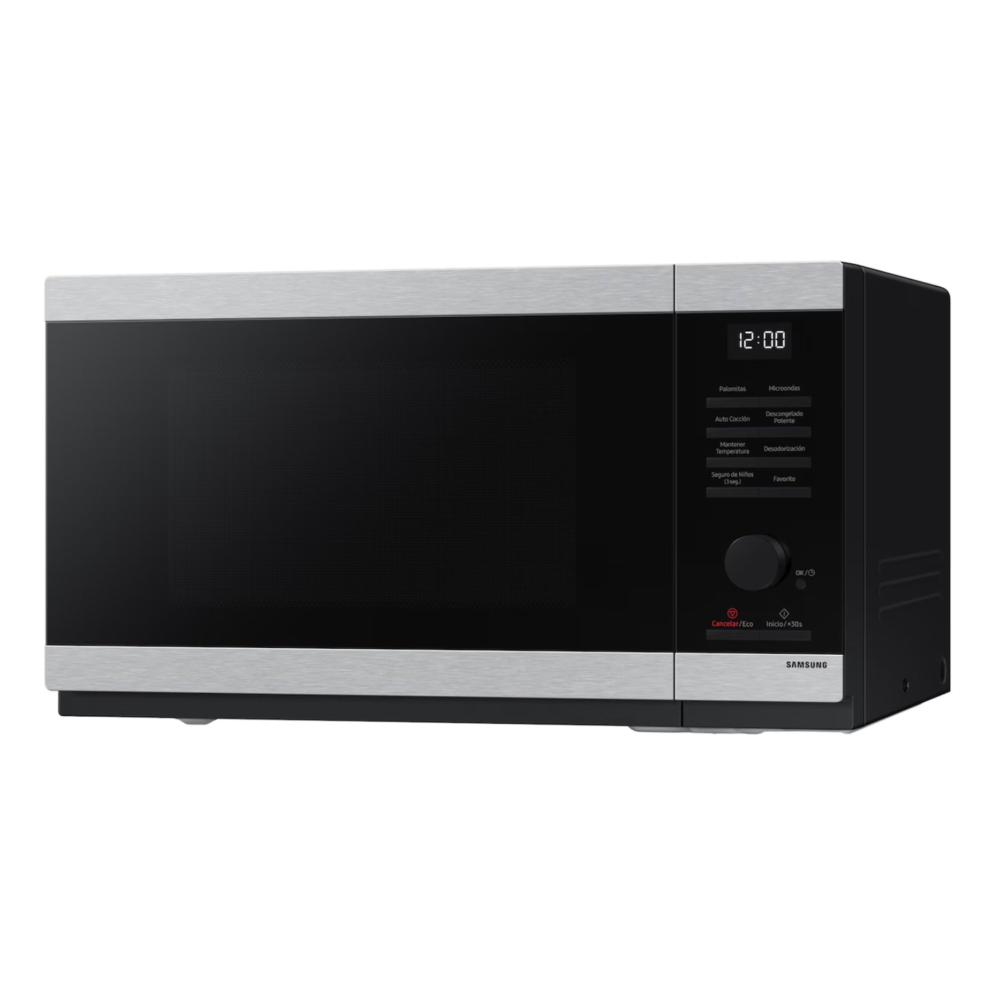 Microondas Digital Samsung 1.1 p³ Ceramic - Color Negro - MS32DG4504ATAX