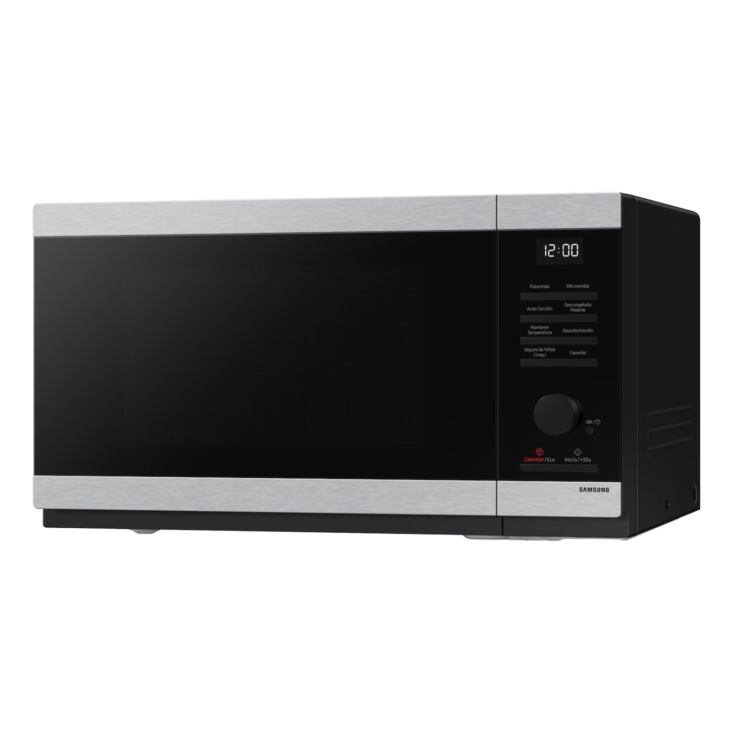 Microondas Digital Samsung 1.1 p³ Ceramic - Color Negro - MS32DG4504ATAX