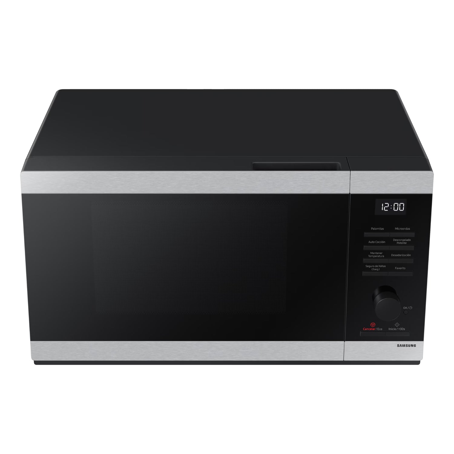 Microondas Digital Samsung 1.1 p³ Ceramic - Color Negro - MS32DG4504ATAX