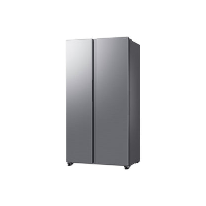 Refrigeradora Samsung Side by Side 19 Cu.Ft. Digital Inverter Silver RS40H53XDTED
