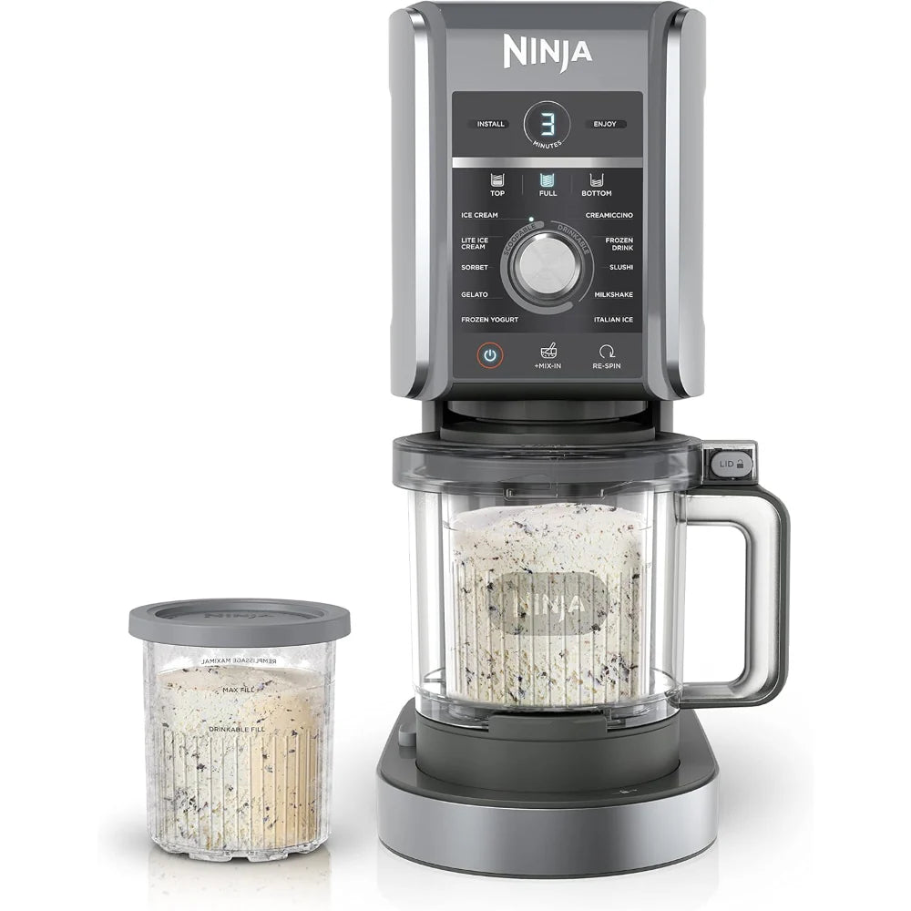 Máquina de helados Ninja Creami Honduras con recipiente de 500 ml y pantalla digital intuitiva