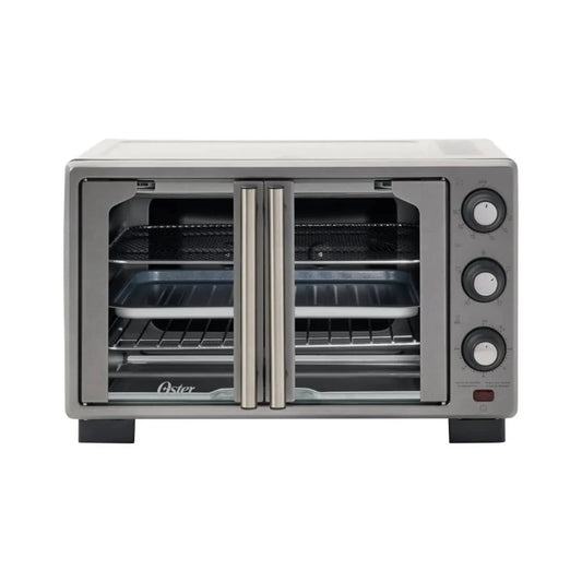 Horno freidora de aire Oster con diseño moderno y controles fáciles de usar para cocinar saludable