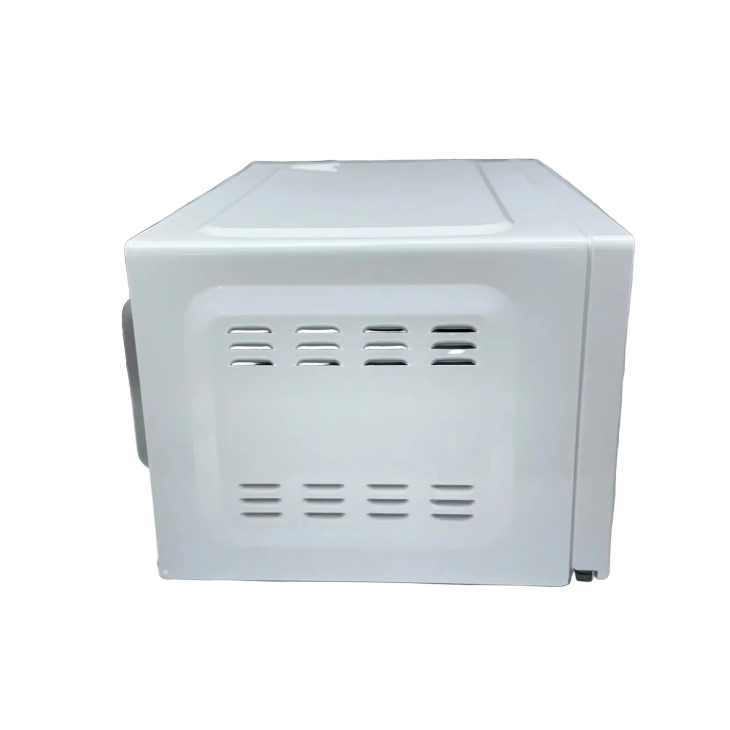 Microondas OSTER blanco lateral, cocina moderna