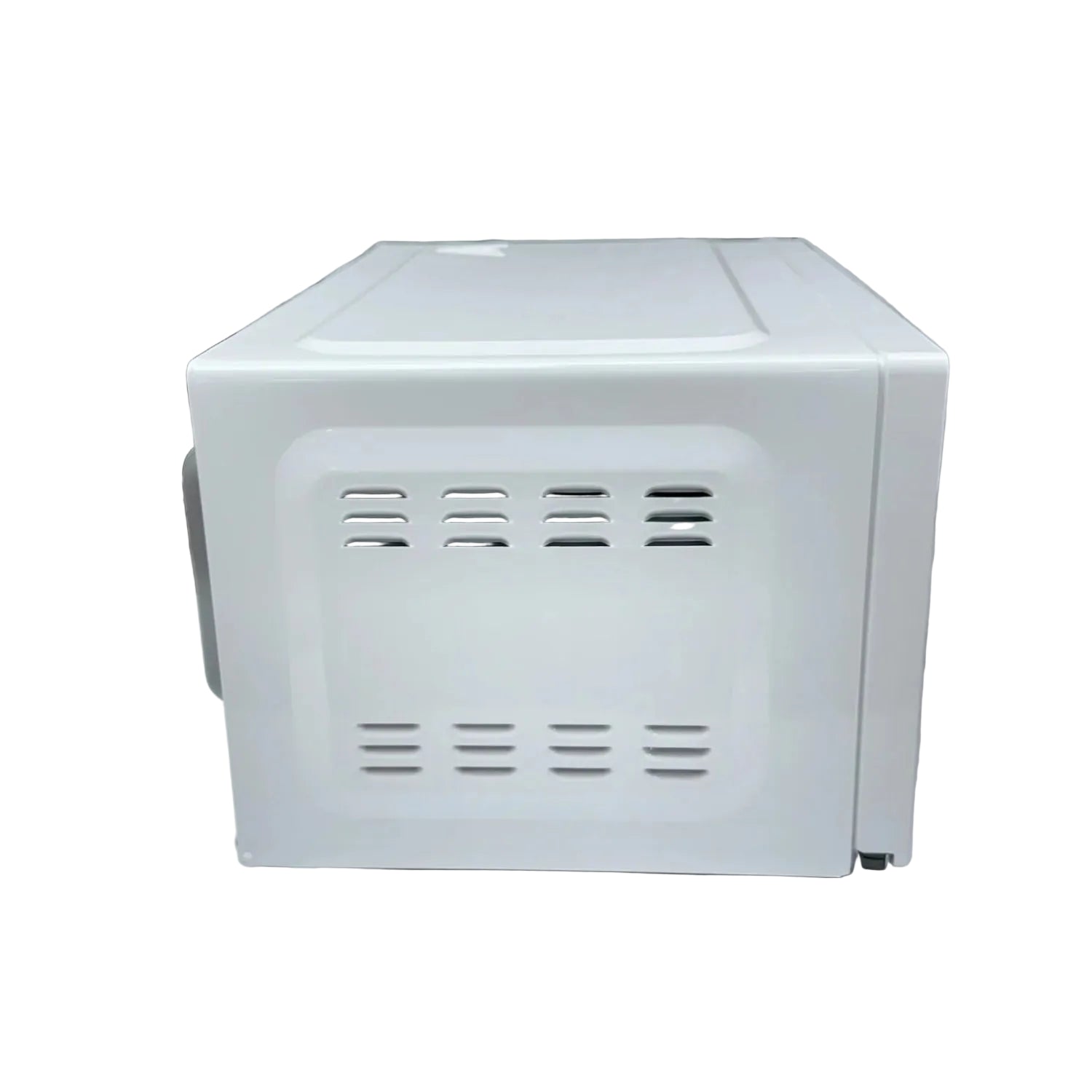 Microondas OSTER blanco lateral, cocina moderna