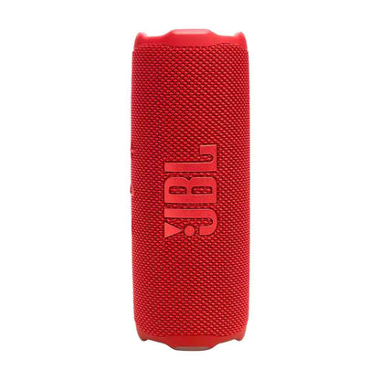Parlante JBL Flip 7 rojo portátil resistente al agua con sonido potente para llevar a cualquier lugar