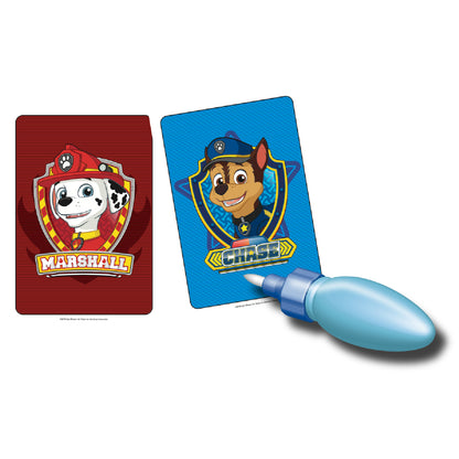 Tarjetas de colorear de Marshall y Chase, juego divertido para niños
