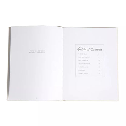 Libro de recuerdos Pearhead con contenido interior en blanco y diseño elegante