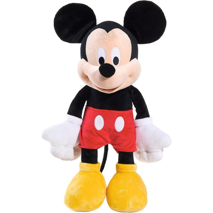 Peluche Mickey Mouse grande frente con orejas y guantes blancos