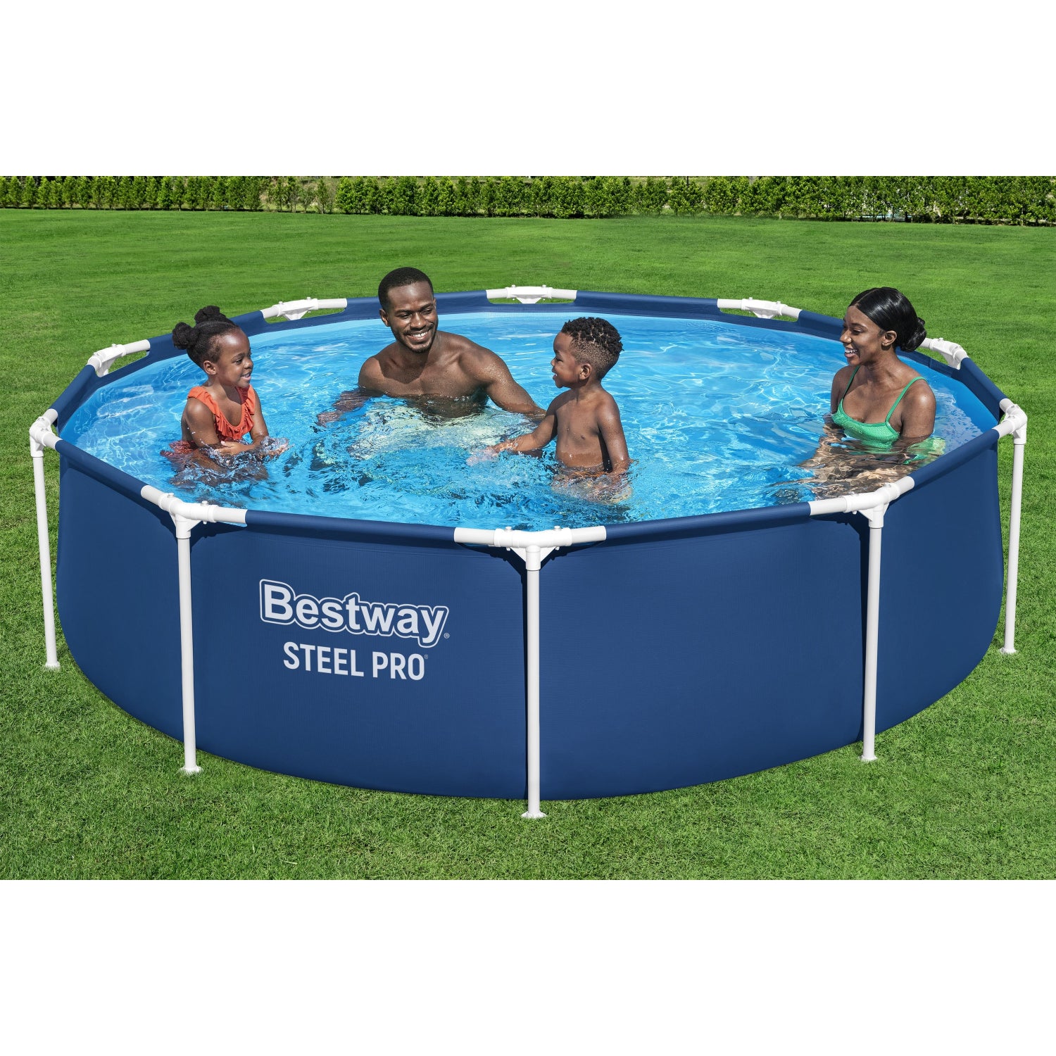 Piscina Redonda Bestway Steel Pro 3.05 m x 76 cm con Filtro