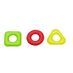 Accesorios de piscina infantil, flotadores en forma cuadrada, redonda y triangular, colores vibrantes