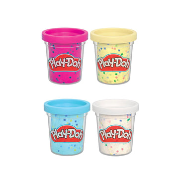 Tazas de Play-Doh de colores variados, juego de modelado divertido