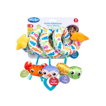 Juguete de actividad Playgro Ocean Adventure con colores brillantes y texturas suaves