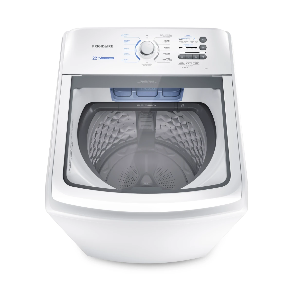 LAVADORA 22KG ESSENTIAL CARE IMPELLER BL