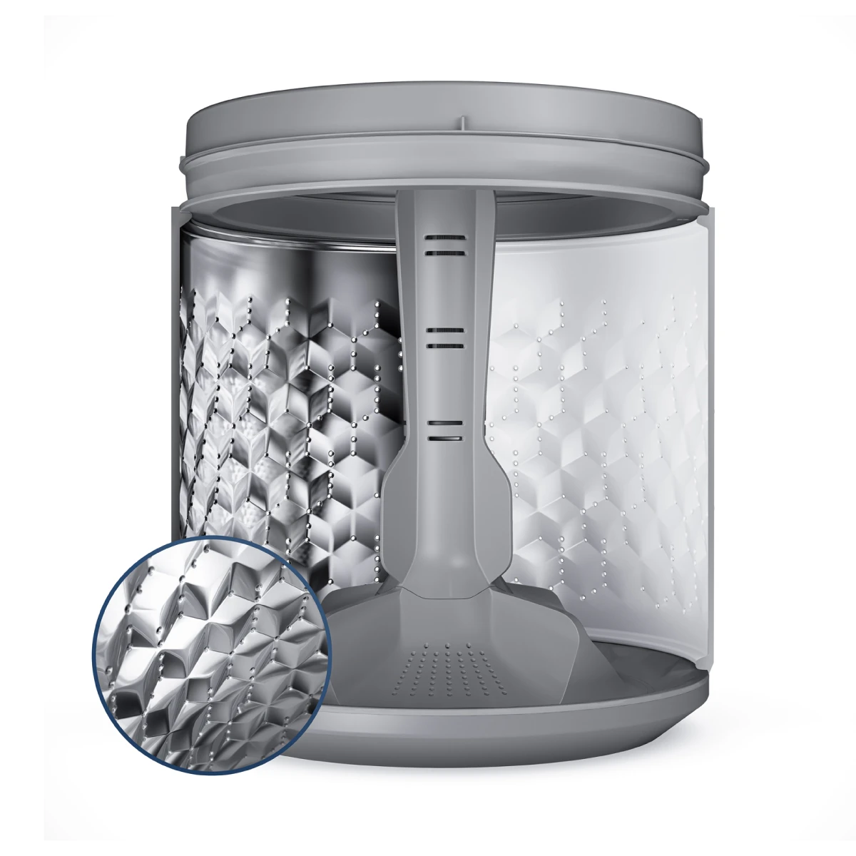 LAVADORA 22KG ESSENTIAL CARE IMPELLER BL