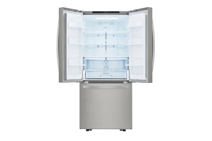 Refrigeradora LG GM22BGPK French Door 22 pies³ con Linear Inverter Multi Air Flow y Smart Diagnosis