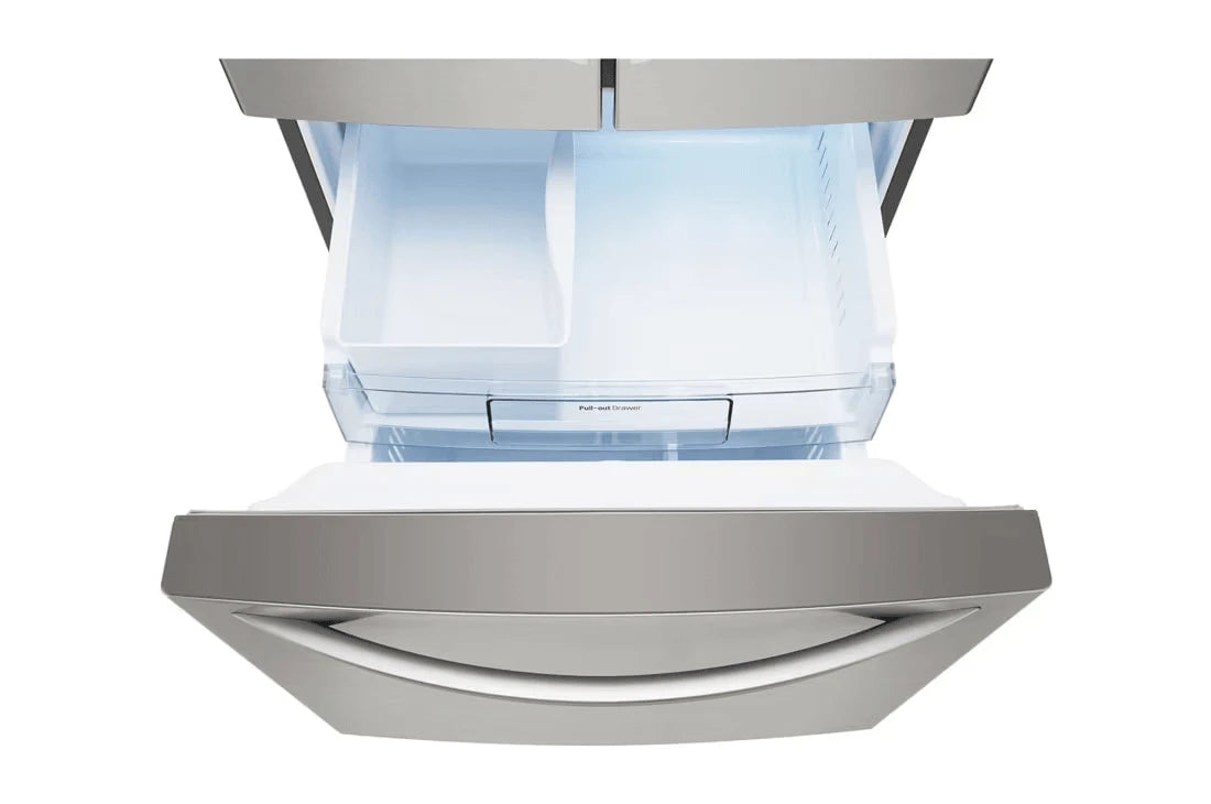 Refrigeradora LG GM22BGPK French Door 22 pies³ con Linear Inverter Multi Air Flow y Smart Diagnosis