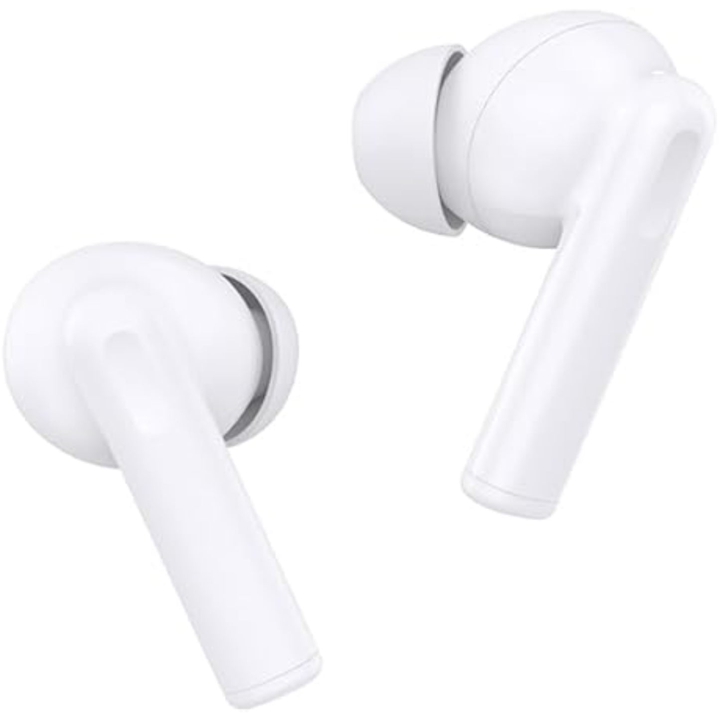 Auriculares HONOR blancos, vista lateral, uso diario y deportivo