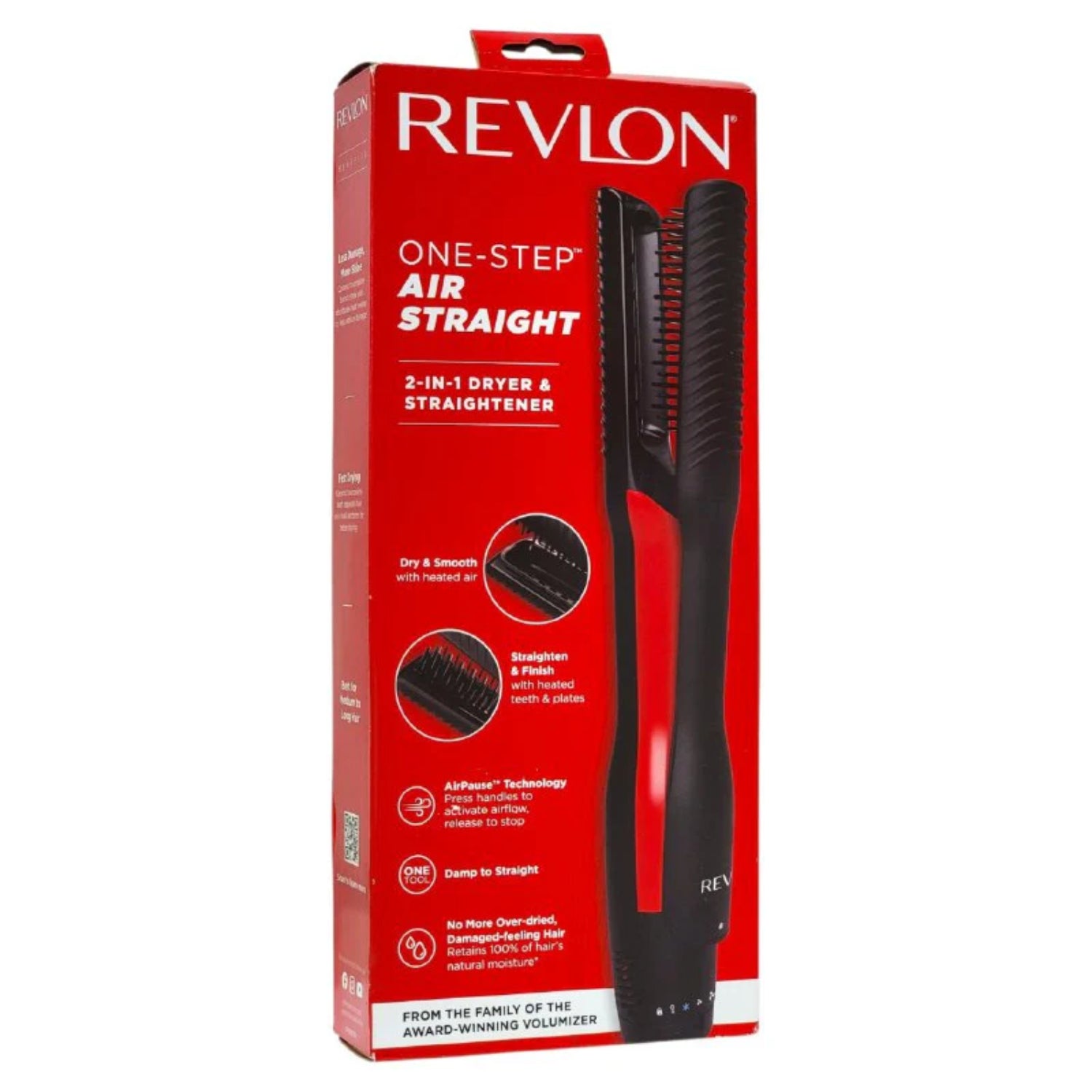 Revlon One-Step Air Straight, herramienta para alisar y secar el cabello en un solo paso