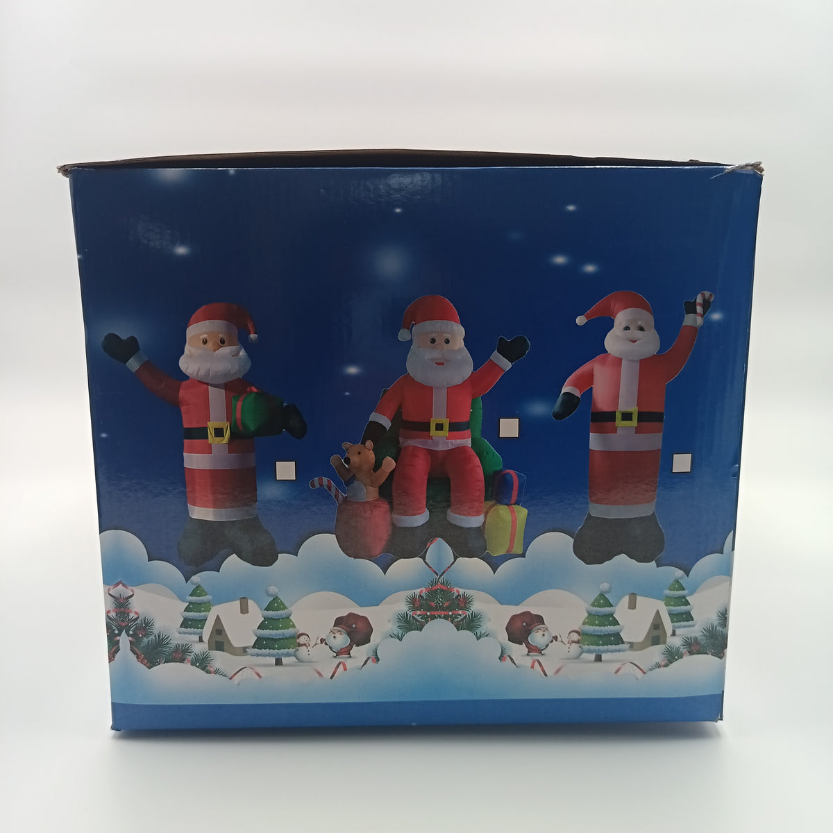 Tren Inflable Navideño de Santa de 2.6m