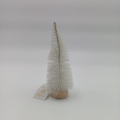 NAV. ADORNO ARBOL 20CM BLANCO