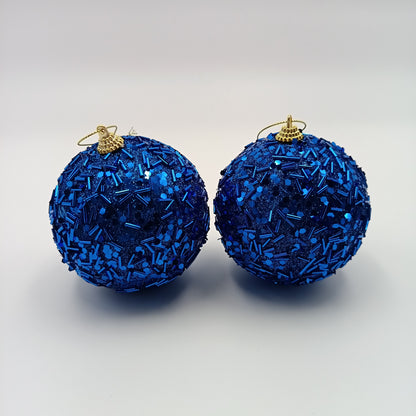 NAV.PELOTA SET2 10CM AZUL BRILLO