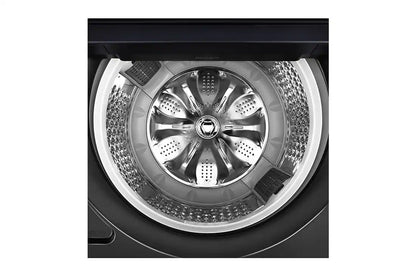 Lavadora LG WT23OBTX6 AI DD™ 23kg Carga Superior TurboWash™ Color Negro Ónix
