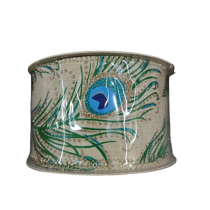 NAV. TURQUOISE RIBBON 6.3CM