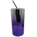 VASO C/TAPA + PAJILLA SURT.