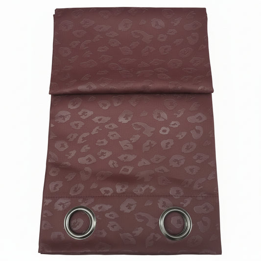 Cortina P/Sala Leopard1 psz ocre