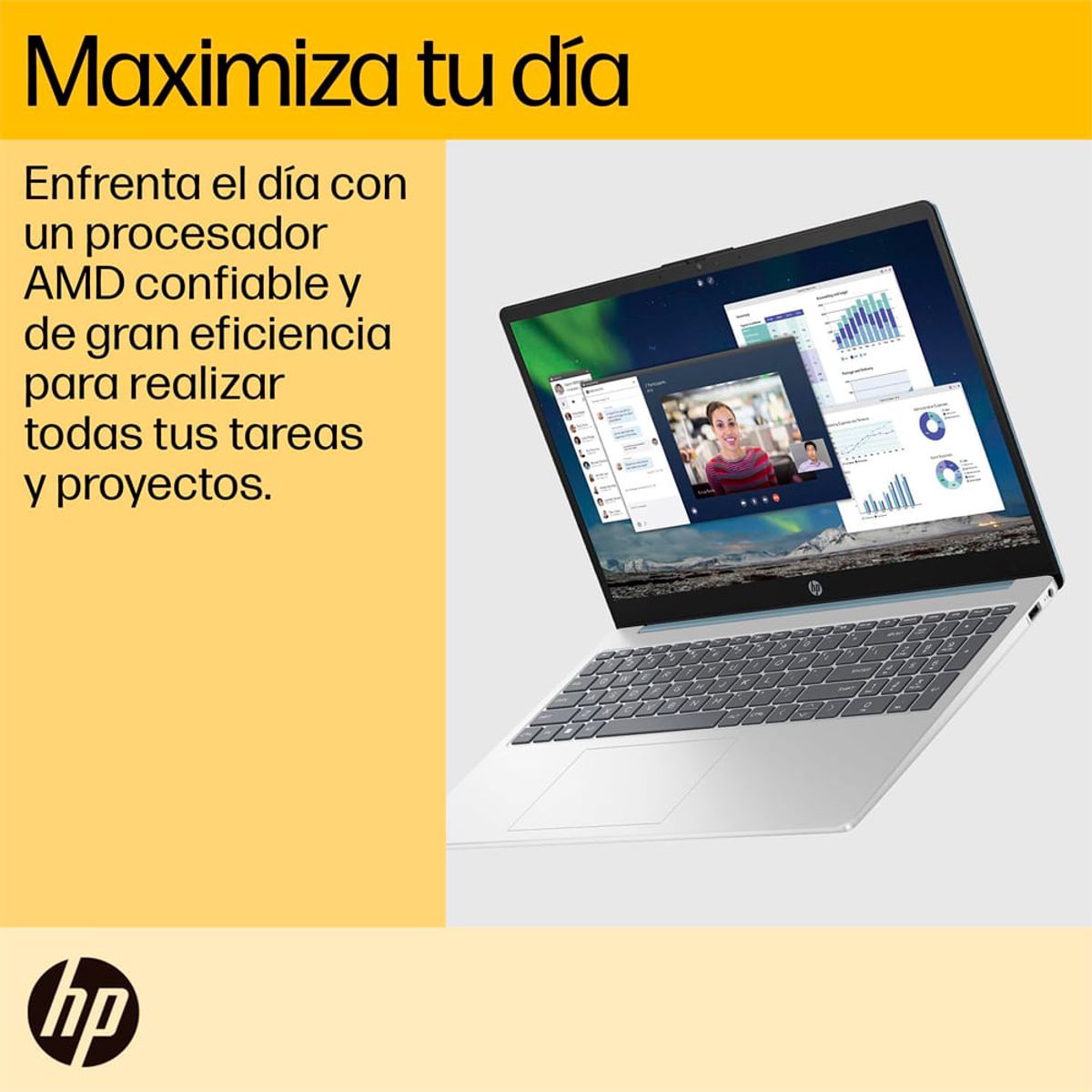 LAPTOP HP 15FC0230LA 156 R3 8512GB