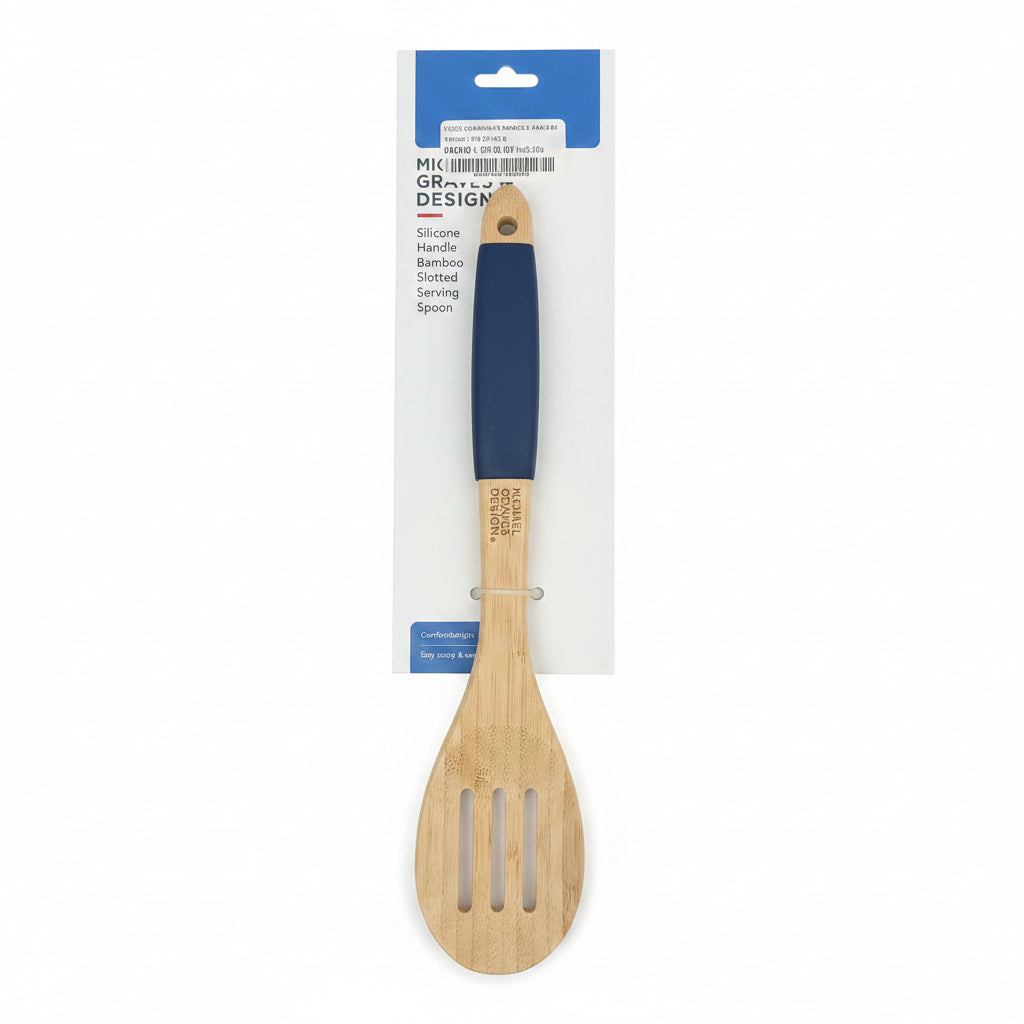 Cucharón de Bamboo C/ Ranuras