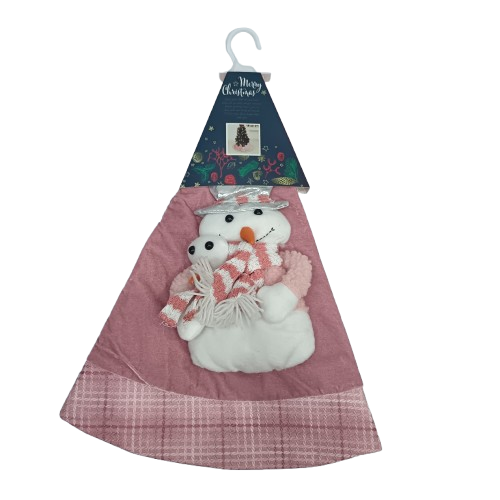 NAV. PINK RELIEF TREE SKIRT 1.2M