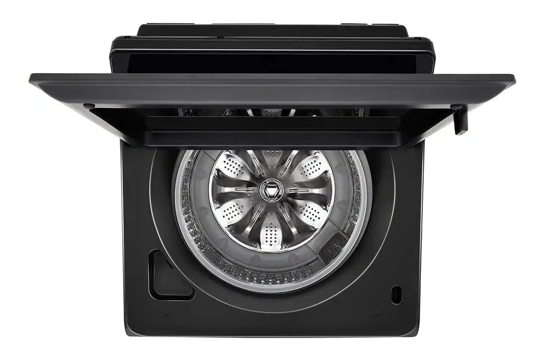 Lavadora LG WT23OBTX6 AI DD™ 23kg Carga Superior TurboWash™ Color Negro Ónix
