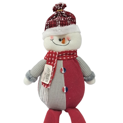 Fabric Snowman Ornament