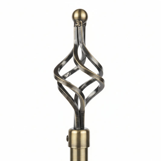 Riel P/Cortina anti-brass 28x48