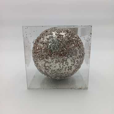 NAV. PELOTA 15CM BRILLO CHAMPAGNE