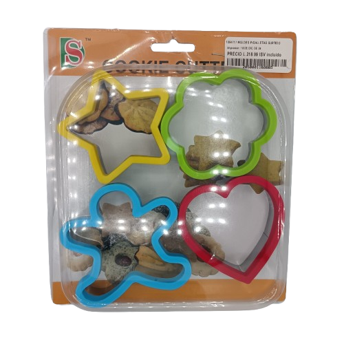 MOLDES P/GALLETAS SURTIDO