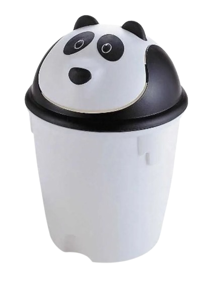 CHILDREN'S TRASH CAN 34CM ASSORTED ANIMALS