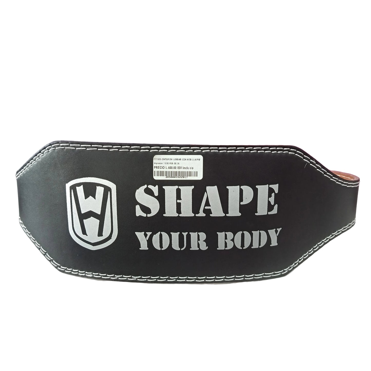 CINTURON LUMBAR CON HEBILLA PARA GYM