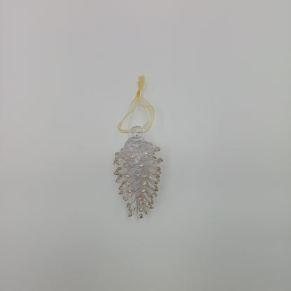 NAV. COLGANTE 9CM PINA DORADO