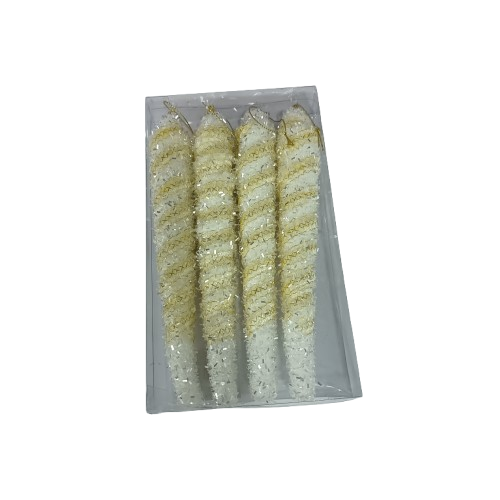 NAV. COLGANTE SET 4 PZS CARABANO BLANCO