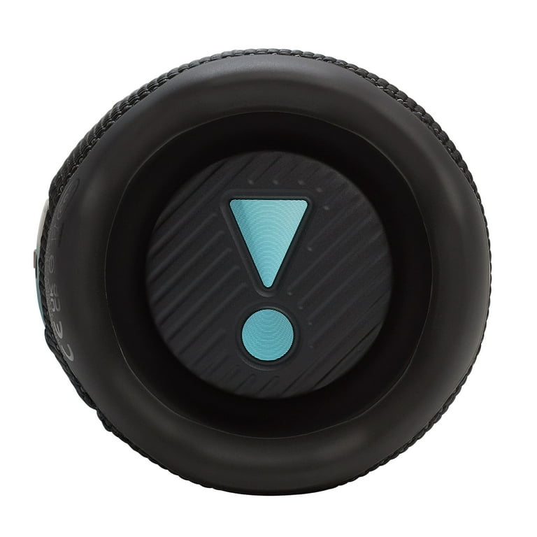 Botón de control del parlante JBL Flip 7 portátil Bluetooth con diseño ergonómico y funcional